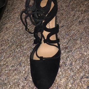 Black Christian Siriano heels